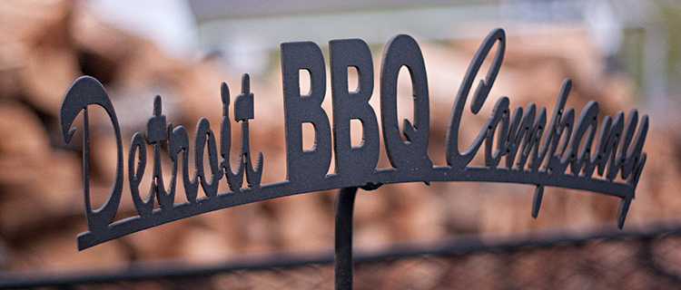 Detroit BBQ Iron Logo